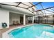 Private pool and patio area with lounge chairs at 8906 Zurich Ln, Kissimmee, FL 34747