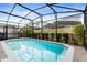 Inviting screened-in pool, perfect for relaxation at 8906 Zurich Ln, Kissimmee, FL 34747