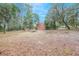 Spacious backyard with mature trees and a view of the home at 15941 Sw 8Th Pl, Ocala, FL 34481