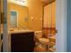 Bathroom with single sink vanity and shower/tub at 16307 Old Ash Loop, Orlando, FL 32828