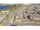 Aerial view of house near lake in a community at 16626 Point Rock Dr, Winter Garden, FL 34787