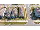 Aerial view of a house and surrounding neighborhood at 16626 Point Rock Dr, Winter Garden, FL 34787