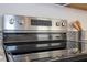 Modern stainless steel cooktop with sleek design at 16626 Point Rock Dr, Winter Garden, FL 34787