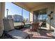 Screened patio with seating area, perfect for relaxing outdoors at 16626 Point Rock Dr, Winter Garden, FL 34787