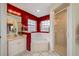 Bathroom with corner tub, shower, and vanity at 412 Vista Dr, Davenport, FL 33897