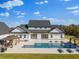 Aerial view of home, pool, and expansive backyard at 4510 Packard S Ave, St Cloud, FL 34772