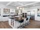 Large kitchen with huge island and breakfast bar seating at 4510 Packard S Ave, St Cloud, FL 34772
