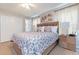 King-size bed, nightstands, and large closet at 4732 Vero Beach Pl, Kissimmee, FL 34746