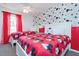 Mickey Mouse themed bedroom with twin beds at 4732 Vero Beach Pl, Kissimmee, FL 34746
