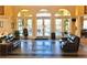Spacious community lobby with comfortable seating at 4732 Vero Beach Pl, Kissimmee, FL 34746