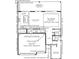 Two-story home floor plan, featuring a 3-car garage and open stairs at 6232 Trailblaze Bnd, St Cloud, FL 34771