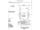 Plot plan of residential lot showing dimensions and building placement at 6232 Trailblaze Bnd, St Cloud, FL 34771