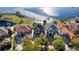 Luxury homes with private driveways and landscaping at 8010 Firenze Blvd, Orlando, FL 32836