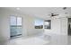 Bedroom with water views and marble floors at 8010 Firenze Blvd, Orlando, FL 32836