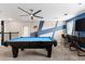 Game room with pool table and seating area at 1555 Palmero Way, Davenport, FL 33896