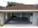 Spacious garage with epoxy flooring and ample storage at 17211 Se 160Th Avenue Rd, Weirsdale, FL 32195