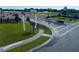 Aerial view of Ravencliffe community entrance and surrounding area at 2726 Ravencliffe Ter, Oviedo, FL 32765