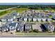Aerial view of houses in a new development at 368 Belmond Dr, Debary, FL 32713