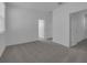 Spacious bedroom with gray carpeting and neutral walls at 368 Belmond Dr, Debary, FL 32713