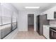 Bright kitchen featuring modern cabinets, and stainless steel refrigerator at 512 Holbrook Cir, Lake Mary, FL 32746