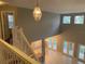 View from upstairs showing the open floor plan below at 6344 Earthgold Dr, Windermere, FL 34786