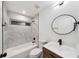 Bathroom with bathtub, toilet and vanity at 6455 Hemlock Rd, Ocala, FL 34472