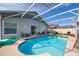Inviting screened pool area with patio and lounge chairs at 1511 Oak Hill Trl, Kissimmee, FL 34747