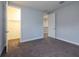 Bright bedroom with walk-in closet and neutral decor at 223 Cherokee Hill, Deland, FL 32724