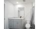 Bathroom with vanity, toilet and shower/tub combo at 2514 Sweet Viburnum Way, Ocoee, FL 34761