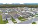 Aerial view of community homes and streets at 3482 Forster Ave, Leesburg, FL 34748