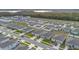 Aerial view of houses and neighborhood at 3482 Forster Ave, Leesburg, FL 34748