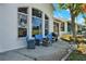 Spacious backyard patio with comfortable seating, perfect for enjoying the serene outdoor ambiance at 5024 St Andrews Arc, Leesburg, FL 34748
