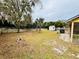 Spacious backyard with a shed and partially visible fence at 567 Rachael Court, Oviedo, FL 32765