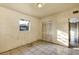 Bedroom with tile floors, window, and closet at 637 19Th St, Orlando, FL 32805