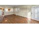 Living room with laminate floors and kitchen views at 637 19Th St, Orlando, FL 32805