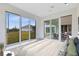 Main bedroom with sliding doors to the backyard at 9847 Laurel Berry Dr, Orlando, FL 32827