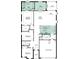 Open floor plan featuring 3 bedrooms, 2 baths, and a 2-car garage at Tbd Ensley Rd, Sorrento, FL 32776
