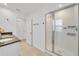 Modern bathroom with a walk-in shower at 1153 Seaside Mist Trl, Kissimmee, FL 34747