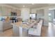 Modern kitchen with granite countertops and stainless steel appliances at 1332 Hanoverian Dr, Lake Alfred, FL 33850