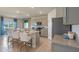 Modern kitchen with granite countertops and stainless steel appliances at 1332 Hanoverian Dr, Lake Alfred, FL 33850