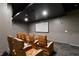 Community theater room with comfortable seating and a large screen at 150 E Robinson St # 1011, Orlando, FL 32801