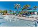 Resort-style pool with lounge chairs and a swim-up bar at 1721 Kona Ln, Davenport, FL 33897