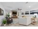 Spacious living room with sectional sofa and fireplace at 19106 Sheldon St, Orlando, FL 32833