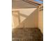 Small patio area with brick pavers and storage at 310 Blue Jacket Ln, Orlando, FL 32825