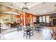 Elegant clubhouse with a lounge area, bar, and stylish furnishings, ideal for social gatherings at 351 Lazio Cir, Debary, FL 32713
