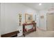 Homey hallway with storage and a basketball hoop at 351 Lazio Cir, Debary, FL 32713