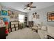 Home office featuring a desk and comfortable seating at 351 Lazio Cir, Debary, FL 32713