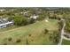 Drone view of the community and surrounding golf course at 488 W Par St # 4, Orlando, FL 32804