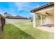 Spacious backyard with covered patio at 675 Overspin Dr, Winter Park, FL 32789