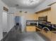 Modern kitchen with stainless steel appliances and granite countertops at 711 Centervale Dr # 711, Celebration, FL 34747
